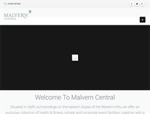 Tablet Screenshot of malverncentral.co.uk